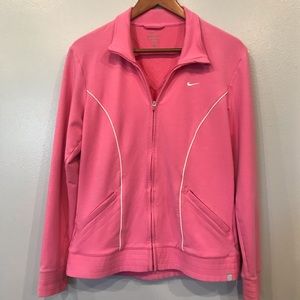 Nike Dri-Fit Tennis Full Zip Pink Jacket